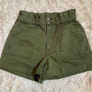 NEW Super High Rise Green Shorts